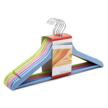 Supermarket Store Set Target Designer Adult Colored Wooden Display Clothing Hangers Colorful